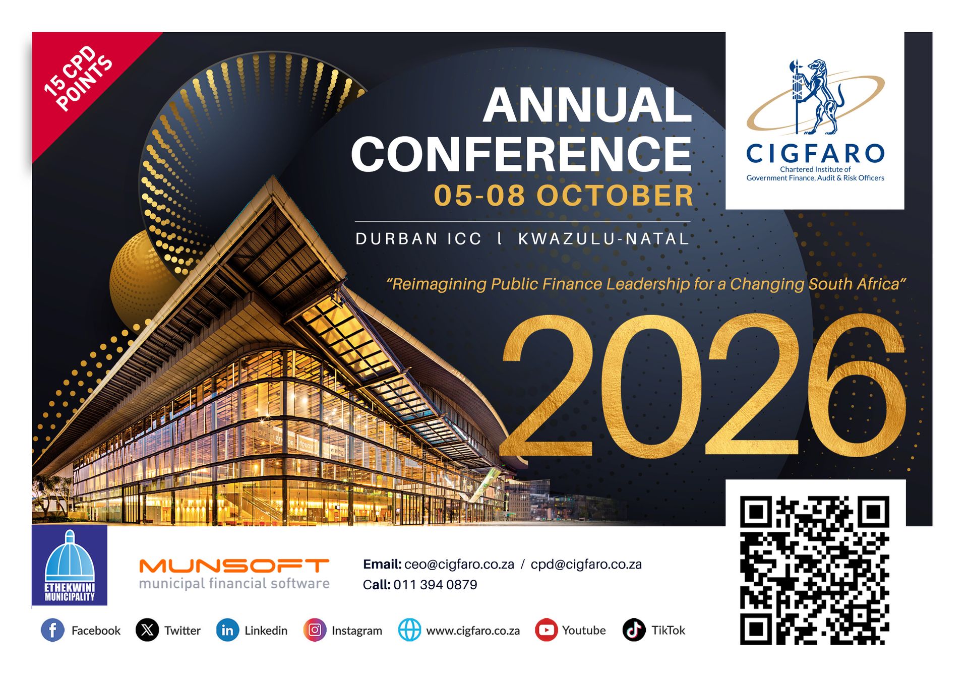 CIGFARO Annual Conference 2026 at Durban ICC